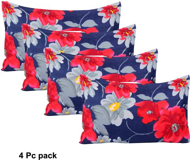 DURGA INTERNATIONAL Floral Pillows Cover