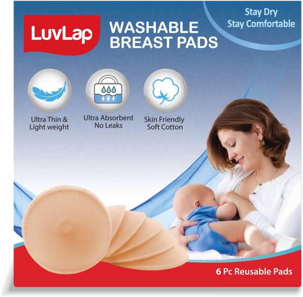 LuvLap Washable Breast Pads Nursing Breast Pad