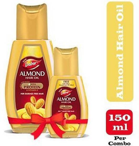 Dabur Almond hair Oil + 50ml Extra Pack Hair Oil