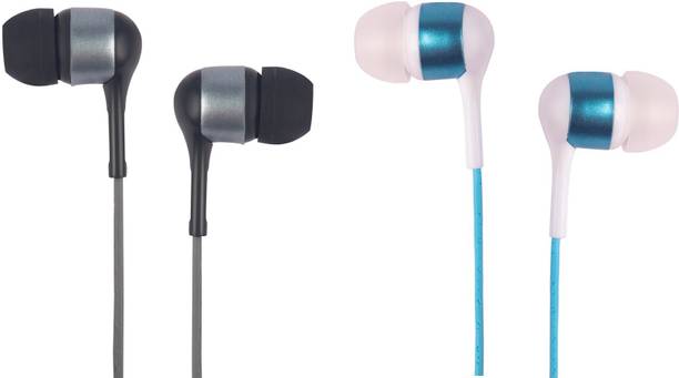 Top Headset Oneplus cheap price 5stars Flipkart in India 26 myra M-3 ULTRA HD BASS COMBO UNIVERSAL WIRED EARPHONE(2PCS IN PACK) Wired Headset