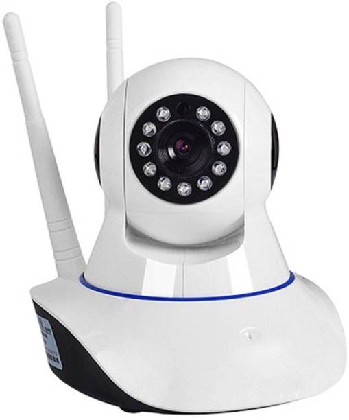 IHP Double Antenna Auto- Rotating Night Vision Mobile HD CCTV Wifi Camera 720P Security Camera