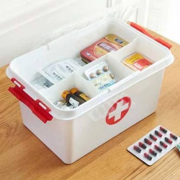 Infinex Medicine cabinet First Aid Kit (Home, Vehicle, Sports and Fitness, Workplace) First Aid Kit