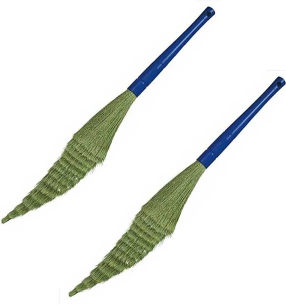 -Indian Brush broom *UK DISPATCH* Bhusa Gala No Dust Floor Broom-broom dust 
