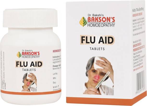 Bakson's Homoeopathy Flu Aid Tablets