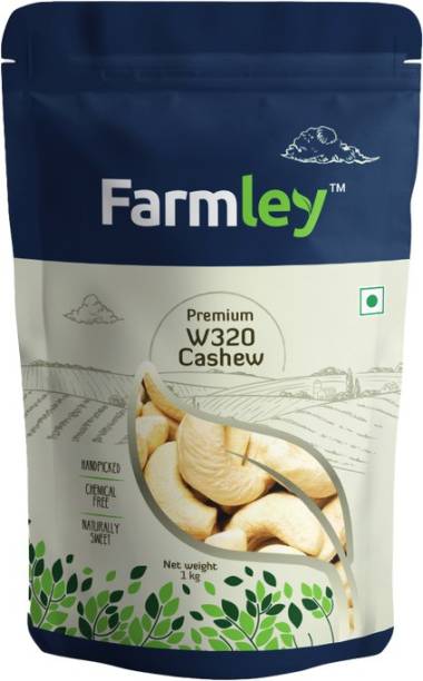 Farmley Premium W320 Raw Kaju Mangalore Origin Cashews