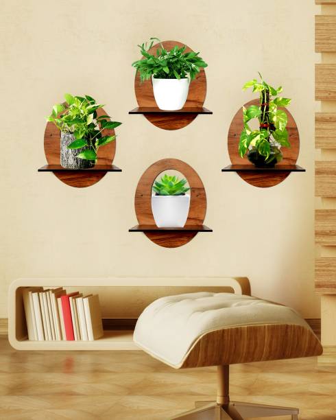 J & M ART decorative wall shelves for living room Wooden Wall Shelf