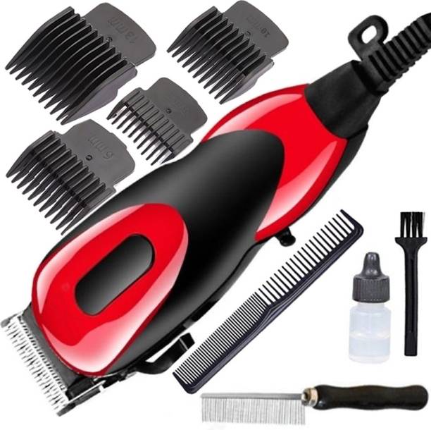 KE MEY Professional KM-832 Hair Trimmer Stainless Steel hair shaver corded heavy duty hair cutter for Pet and man, woman  Runtime: 0 min Grooming Kit for Men & Women