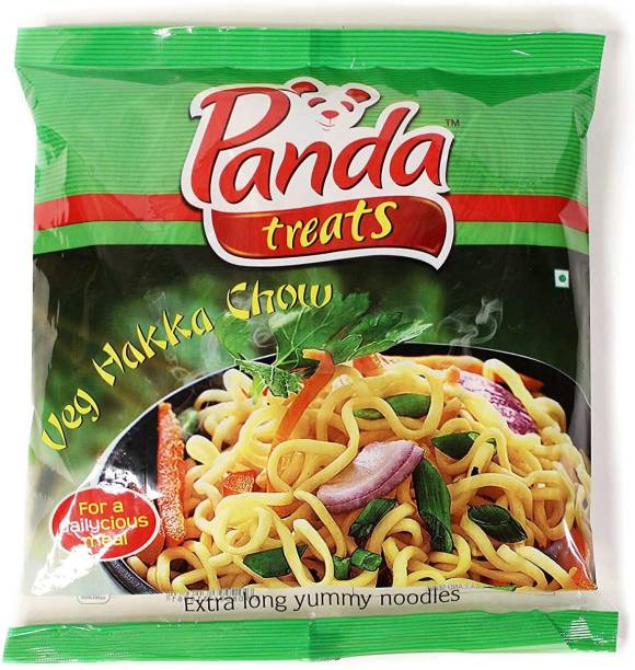 Panda Treats Veg Hakka Noodles 400g (Pack of 5) Hakka Noodles Vegetarian