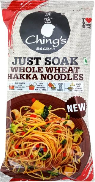 Ching's Secret Just Soak Whole Wheat Hakka Noodles Vegetarian