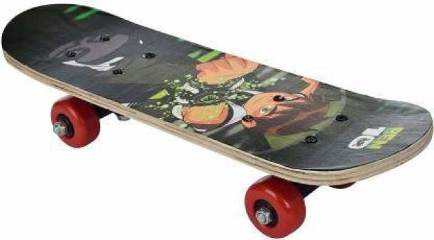 SR Toys BEN 10 Skateboard 23 inch x 6 inch Skateboard (Multicolor, Pack of 1)