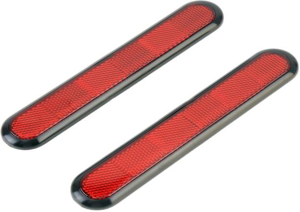 Auto E-Shopping Car ABS Red Reflective Warning Sticker for Rear Bumper 15 mm x 170 m Red Reflective Tape
