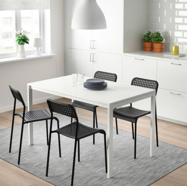 IKEA Tropical Metal 4 Seater Dining Set