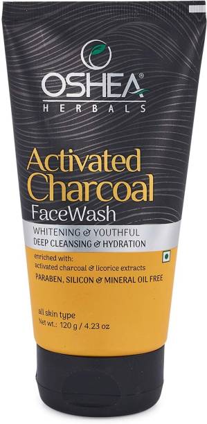 Oshea Herbals Activated Charcoal  120GM Face Wash