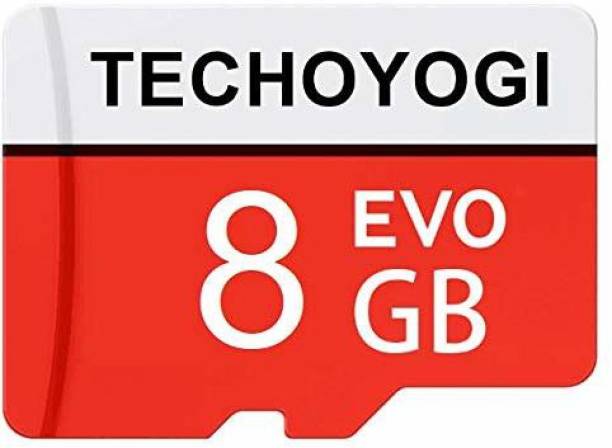 TechOYogi 8 GB 8 GB MiniSD Card Class 10 10 MB/s  Memory Card