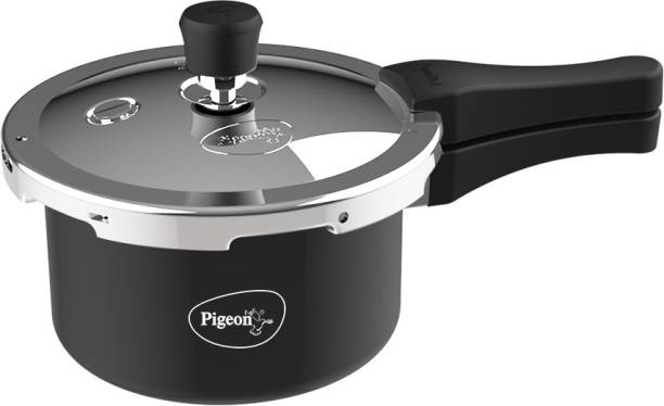 Pigeon by Stovekraft Limited Induction Bottom Hard Anodised Pressure Cooker Outer Lid 2 L Induction Bottom Pressure Cooker