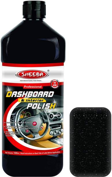 sheeba Liquid Car Polish for Leather, Tyres, Dashboard, Exterior