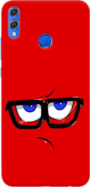 Top Honor 8 Phone Specs cheap price 5stars Flipkart in India 19 CustomEra Back Cover for Honor 8x (Red face with Specs Design).