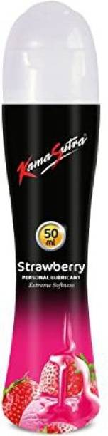 Kamasutra Strawberry Personal Lubricant with long last AND Lubricant (50 ml) Lubricant