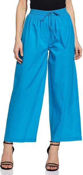 Riya Creation Regular Fit Women Blue Trousers