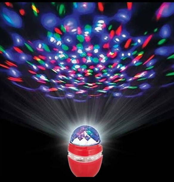 IVORY DISCO LED BULB MULTI COLOR FOR DIWALI PARTY DJ LIGHT DECORATION BULB 1 PC Disco Ball Set