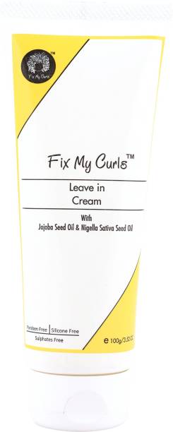 Fix My Curls Leave In Cream For Curly And Wavy Hair Hair Cream