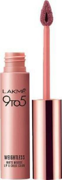 Lakmé 9 to 5 Weightless Mousse Lip & Cheek Color