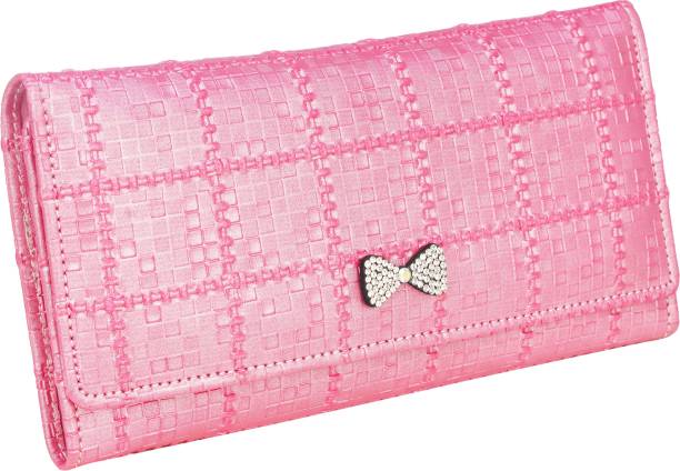 Casual, Party, Formal, Sports Pink  Clutch  - Regular Size Price in India