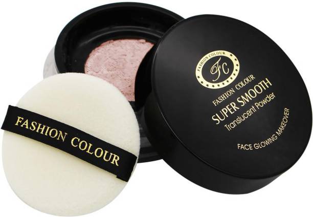 fc(logo) FASHION COLOUR SUPER SMOOTH Translucent Face Powder For Flawless Protection, Oil Controlling & Long Lasting Compact