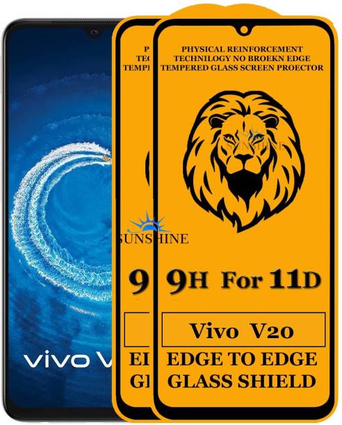 SUNSHINE Edge To Edge Tempered Glass for Vivo V20