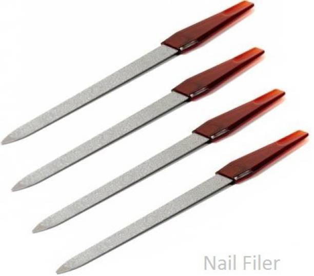 Alkaf Nail Filer - Stainless Steel pack of 4