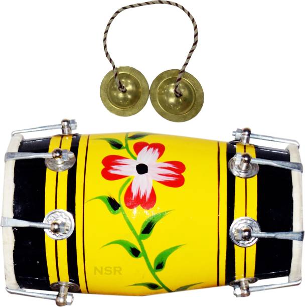 RR Musical RR.musical Baby Dholak (Dholki) Best Quality 07 Nut & Bolts Dholki