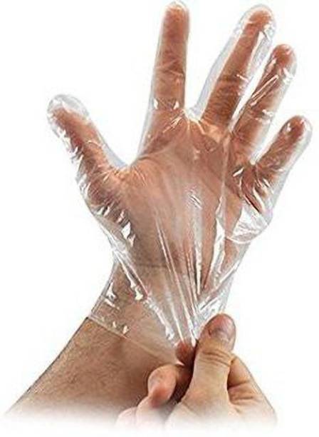 KRISHZONE transparent gloves 100pc Polyisoprene Examination Gloves
