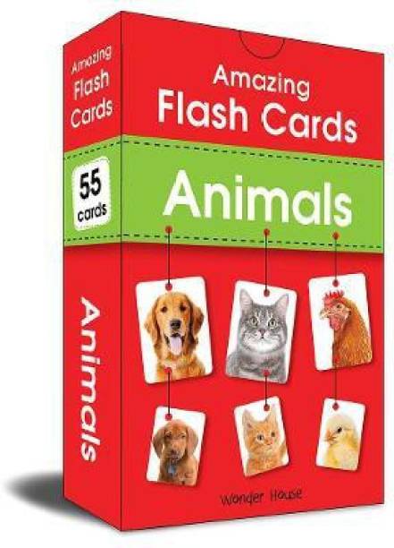 Amazing Flash Cards Animals  - By Miss & Chief