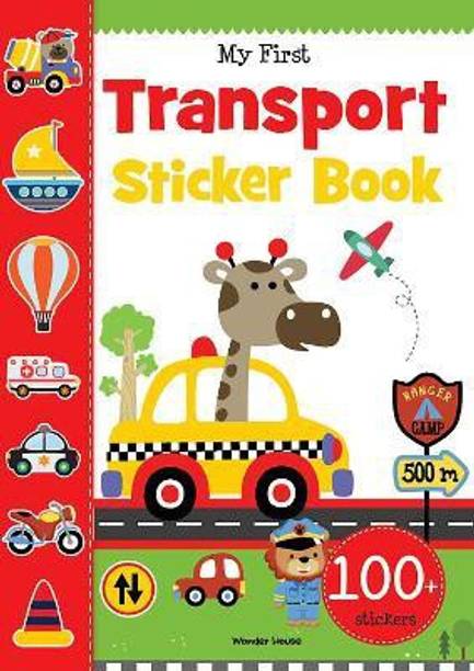 My First Transport Sticker Book  - By Miss & Chief