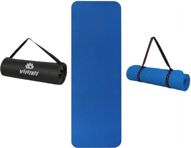 Yogarise 6mm Yoga Mat with Shoulder Strap & Bag Yoga mats for Home Gym & Outdoor Workout 6 mm Yoga Mat