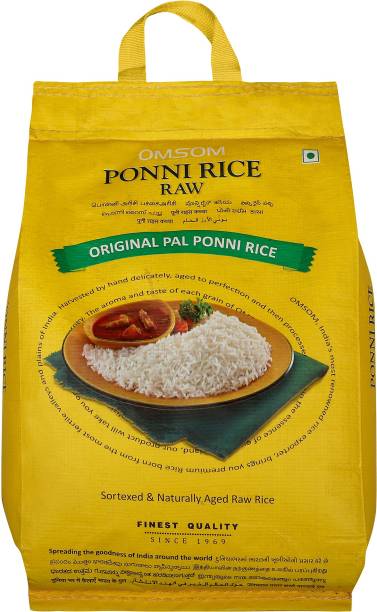 OMSOM PONNI RICE Ponni Rice (Medium Grain, Raw)