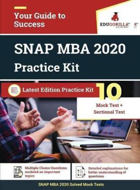 SNAP MBA Entrance Exam  - 10 Full-length Mock tests + 15 Sectional tests (Solved) | Free Access to Online Tests