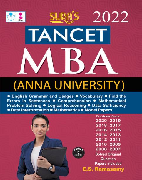 SURA`S TANCET MBA Entrance Exam Book in English - Latest Edition 2022