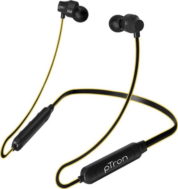 PTron InTunes Lite Neckband Bluetooth Headset
