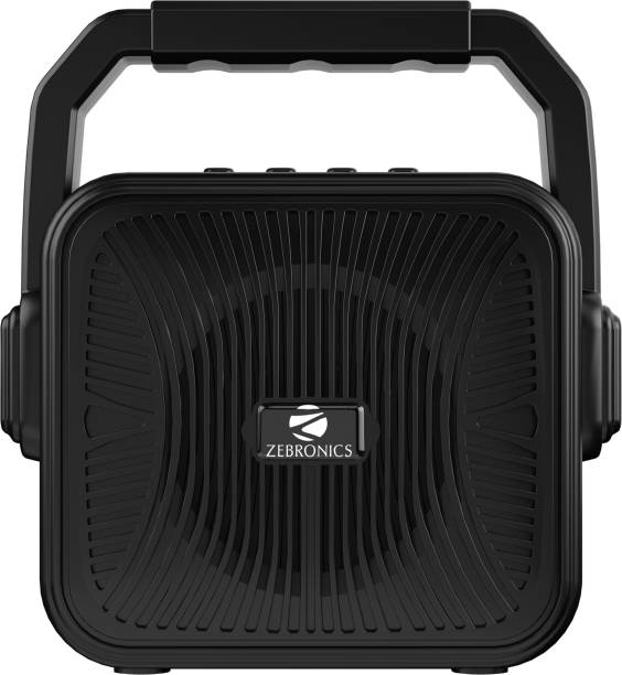 ZEBRONICS ZEB-COUNTY 2 Portable TWS Wireless Speaker,10h* Playback with FM Radio 3 W Bluetooth Speaker