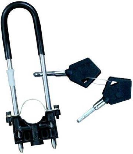 MK Mankrit Black Bike Front Wheel Lock Wheel Lock (Black) Wheel Lock