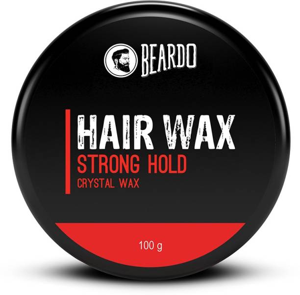 BEARDO Stronghold Hair Wax| Crystal Hair Wax for Men | Glossy Finish | Hair Style, Shine | Strong Hold Styling Hair Wax Hair Wax Hair Wax