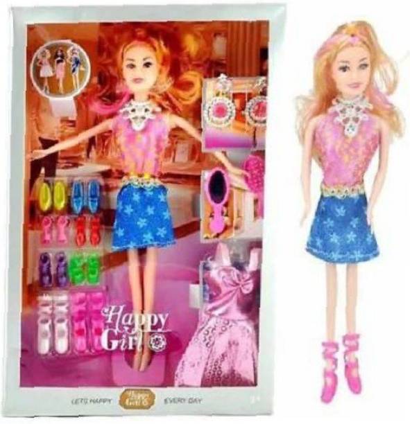 rcare collection HAPPY GIRL DOLL SET FOR KIDS