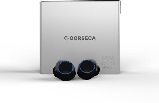 CORSECA Powerbuds Pro With Inbuilt Power Bank Truly Wireless Power Buds Bluetooth Headset