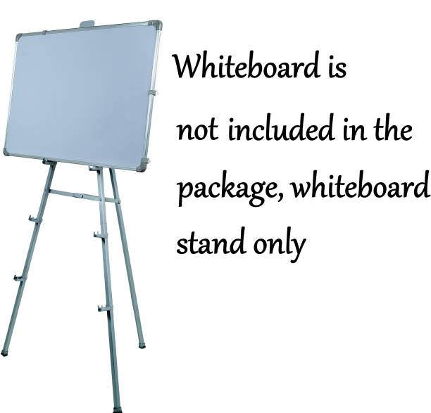 Flipkart SmartBuy Portable Presentation Tripod Stand For Whiteboard & Notice Board & Painting Board | Suitable For Presentation | Suitable For Size Upto 5x3ft (Only Stand) White board