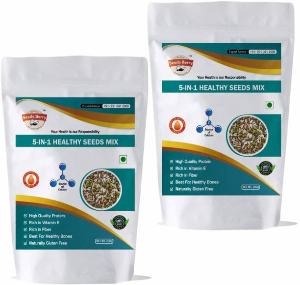Seeds Berry 5 in 1 Healthy Seeds Mix for Weight Loss, Improved Digestion, Muscle building