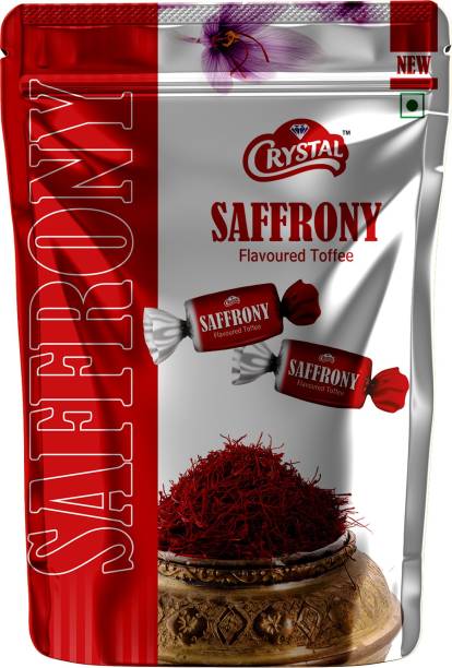 crystal Saffrony 100 Toffee for Birthday Chocolate Gift Hamper Family Pack Toffee/Candy/Chocolate/Bar Saffrony Toffee