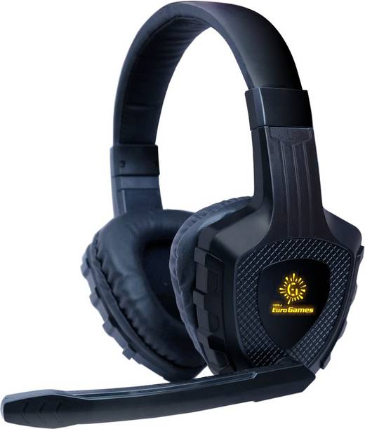Top to make headset cheap price 5stars Flipkart in India 13 RPM Euro Games Premium Gaming Headphones Earphones With LED, Mic, 4D Sound Wired Gaming Headset