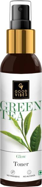GOOD VIBES Green Tea Glow Toner Men & Women