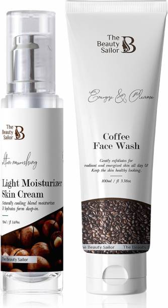 The Beauty Sailor Moisturizer Skin Cream & Coffee Face Wash